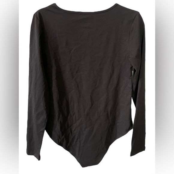 Long Sleeve Square Neck Bodysuit NWT - Picture 4 of 5